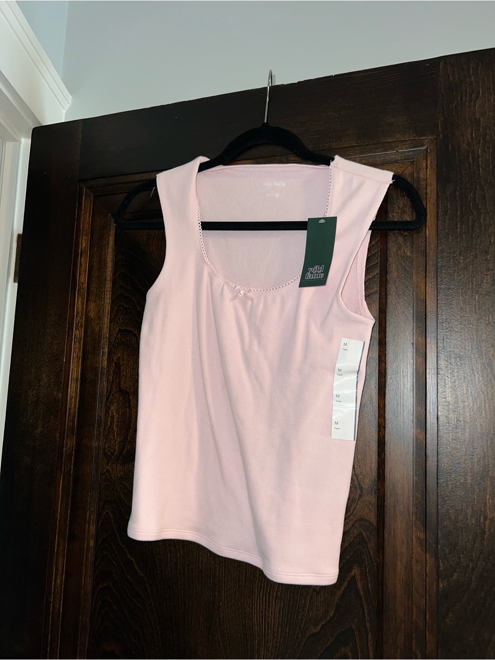wild fable Light Pink Scoop Neck Tank